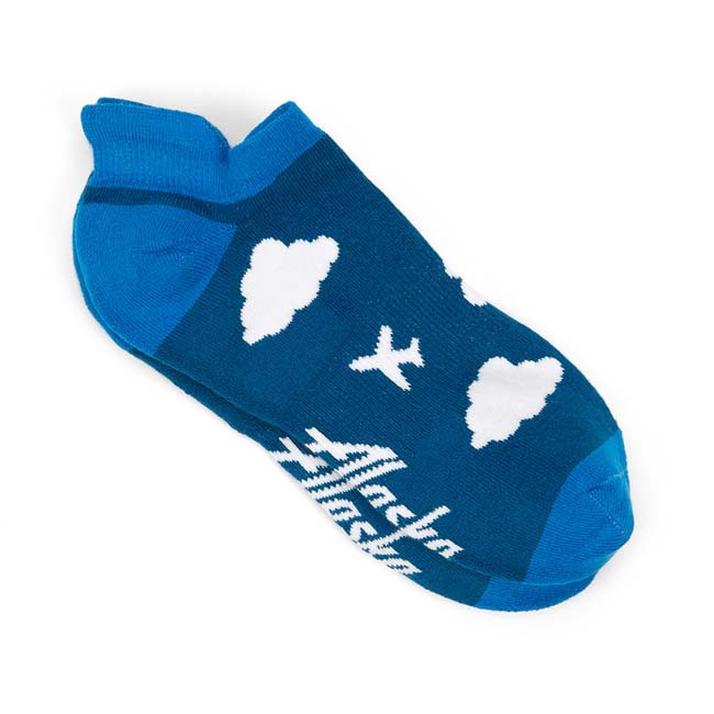 Alaska Airlines Athletic Ankle Socks