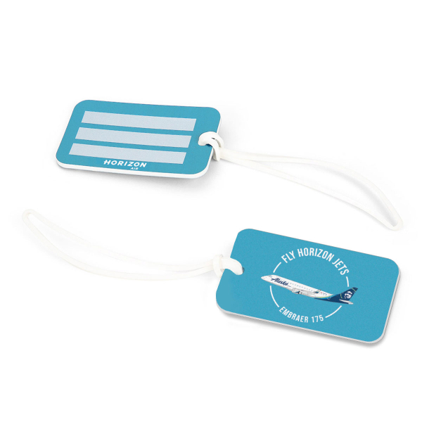 Horizon Air E175 Fly Horizon Jets Luggage Tag