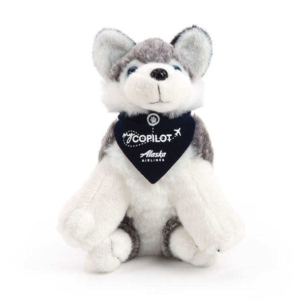 Alaska Airlines 6" Plush Husky