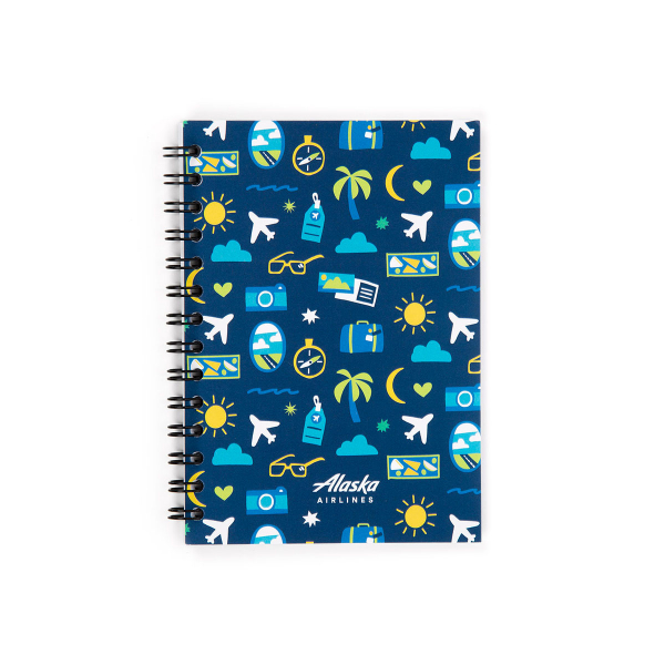 Alaska Airlines 5" Spiral Notebook
