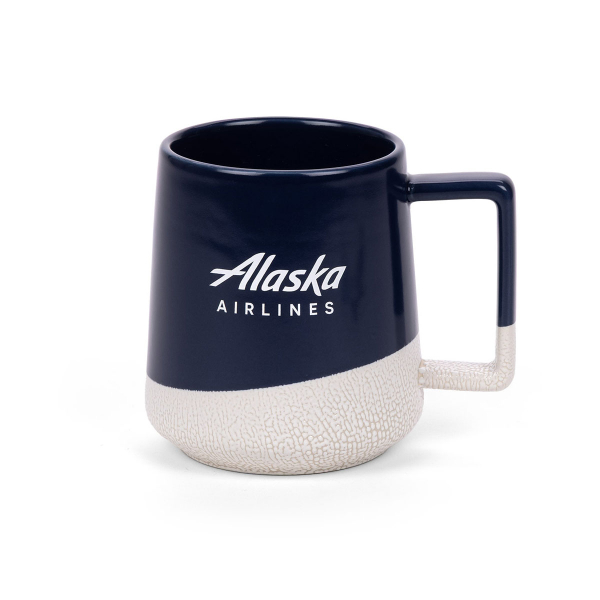 Alaska Airlines Textured Mug