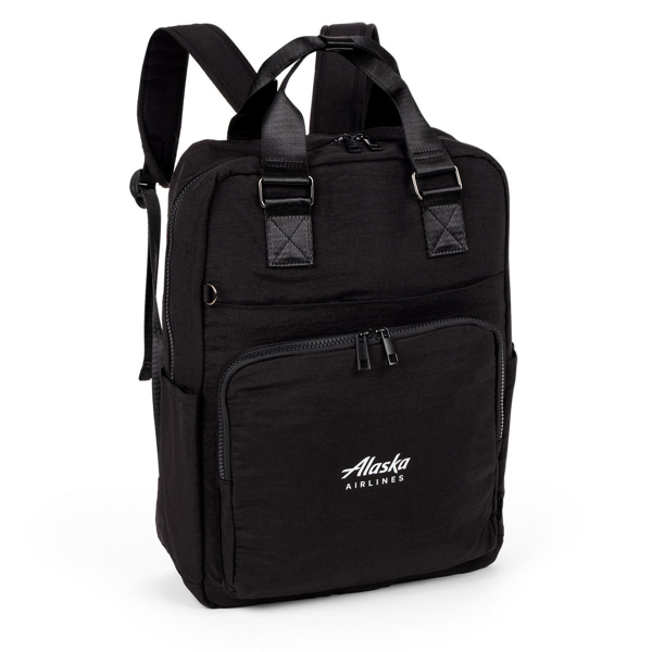 Alaska Airlines Tote Backpack