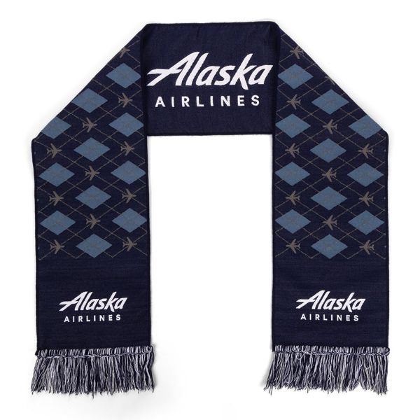 Alaska Airlines Winter Scarf