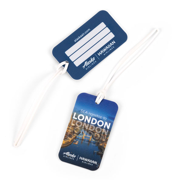 Alaska | Hawaiian London Luggage Tag