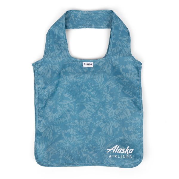 Alaska Airlines Teal RuMe Tote
