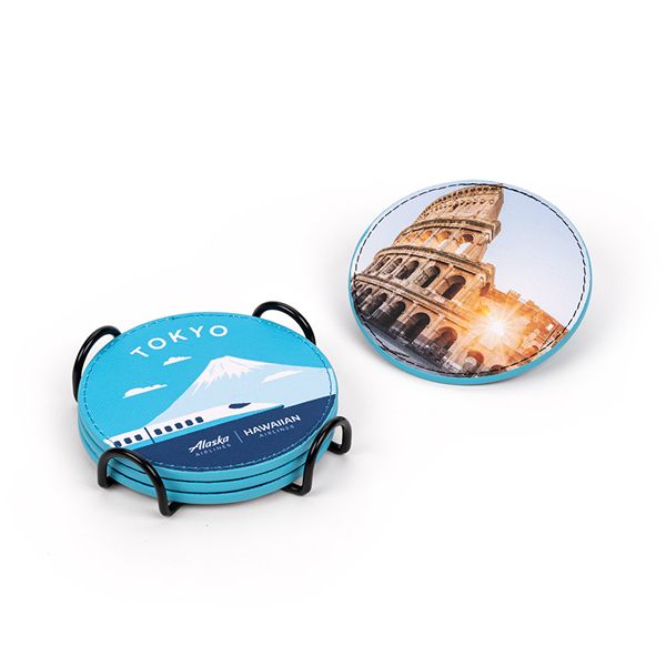 Alaska Airlines International Destinations Coasters