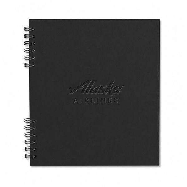 Alaska Airlines Hard Cover Spiral Journal