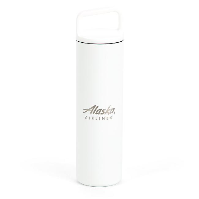 Alaska Airlines 20oz Miir White Water Bottle
