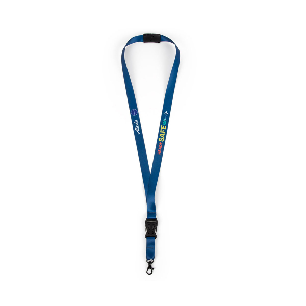 Alaska Airlines READY SAFE GO Lanyard