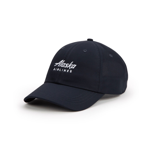 Alaska Airlines Navy Unstructured Hat