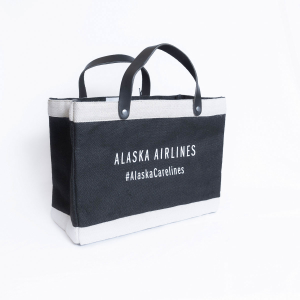 APOLIS Petite Market Tote - Black