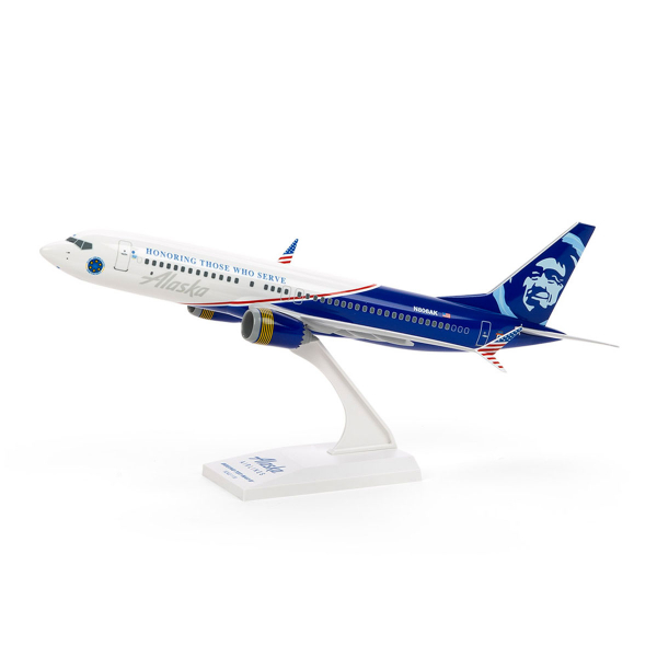 1/130 Scale Skymarks 737-8 Max Honoring Those Who Serve