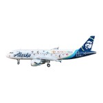 アラスカ航空 A319 ノーマル塗装 GeminiJets アラスカ航空 A319 ノーマル塗装 GeminiJets - メルカリ