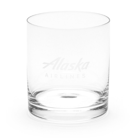 Alaska Airlines Tundra Rocks Glass 13.5 oz.