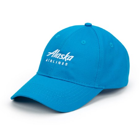 Alaska Airlines Youth Cap - Turquoise