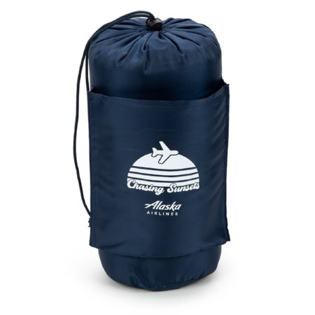 Alaska Airlines Recycled Insulated Outdoor Blanket