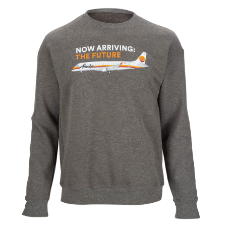 Horizon Air Now Arriving: The Future Crewneck Sweatshirt