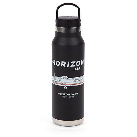 Horizon Air Q400 Plane Water Bottle