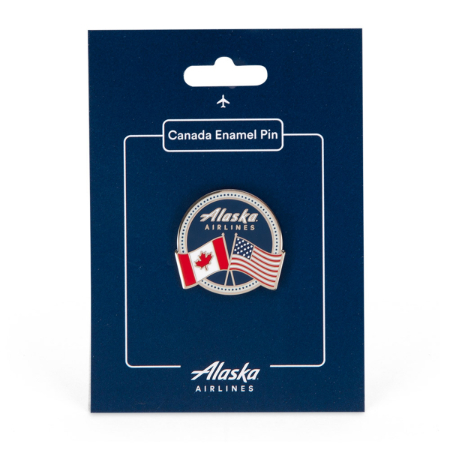 Alaska Airlines Canada Lapel Pin