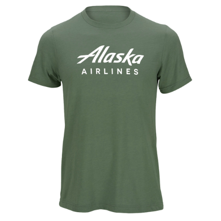 Alaska Airlines Unisex Tee - Pine