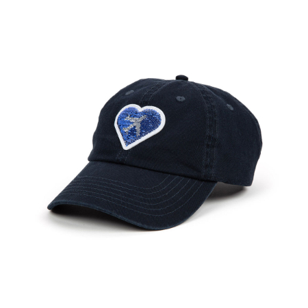 Alaska Airlines Sequin Patch Hat - Navy