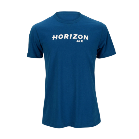 Horizon Air Unisex Tee - Cool Blue