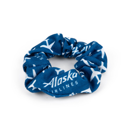 Alaska Airlines Scrunchie