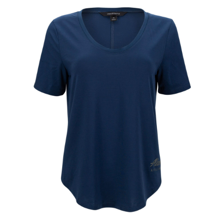 Alaska Airlines Ladies Scoop Neck T-Shirt