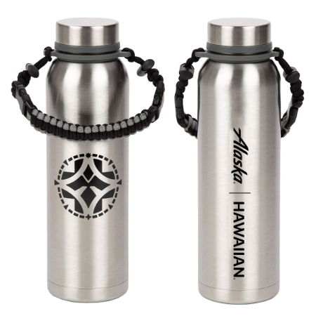 Alaska Airlines Hawaiian Water Bottle - 32 OZ