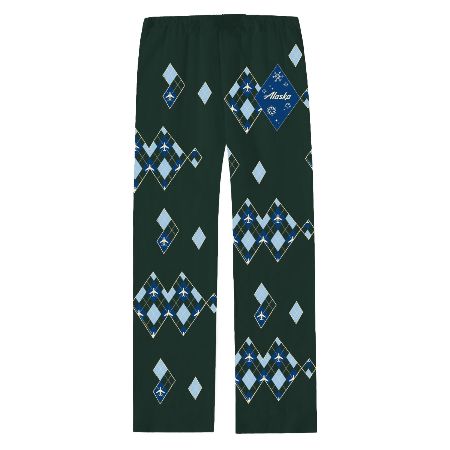 Alaska Airlines Unisex Holiday Pajama Pants