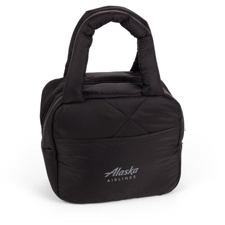 Alaska Airlines Quilted Lunch Bag