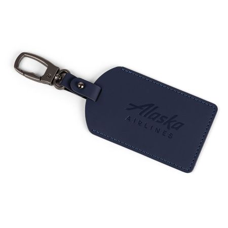 Alaska Airlines Recycled Luggage Tag