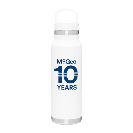 McGee Air Services 10 Year Anniversary Water Bottle