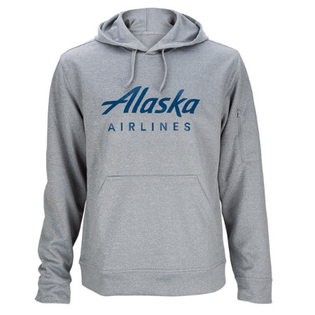 Alaska Airlines Clique Hooded Performance Sweatshirt