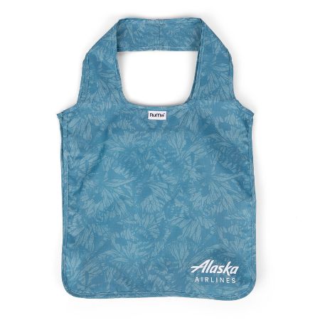 Alaska Airlines Teal RuMe Tote