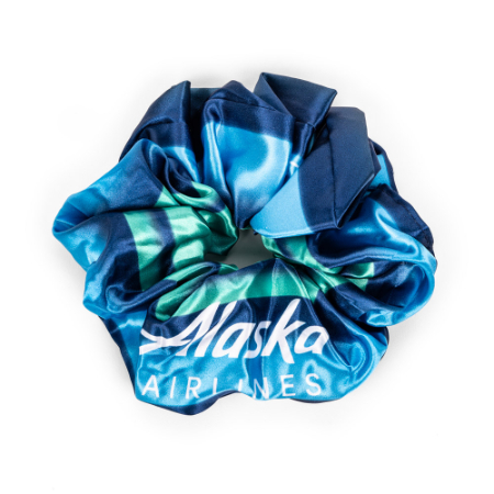 Alaska Airlines Jumbo Scrunchie