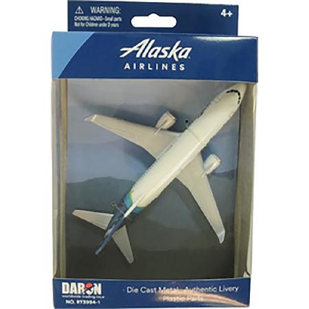 Alaska Airlines Diecast Toy Plane