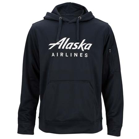 Alaska Airlines Clique Hooded Performance Sweatshirt