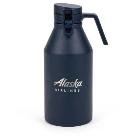 Alaska Airlines Tidal Blue MiiR Growler 64 oz