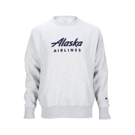 Alaska Airlines Unisex Champion Reverse Weave Sweatshirt