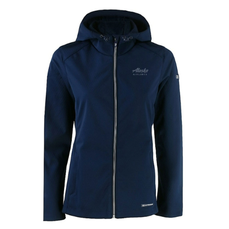 Alaska Airlines Evoke Softshell Ladies Full Zip Jacket