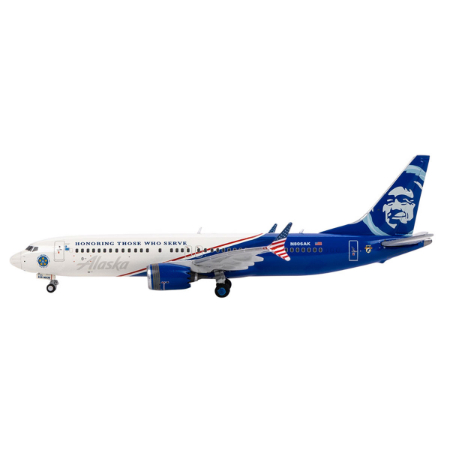 1/400 Scale Gemini 737 – 8 Honoring Those Who Serve