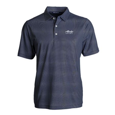 Alaska Airlines Men's Cutter & Buck Pike Symmetry Polo